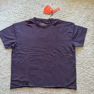 Men's YoungLA4097 - Cropped Tailored Tees 4097 XL, NWT, PurpleWash(SoldOut)